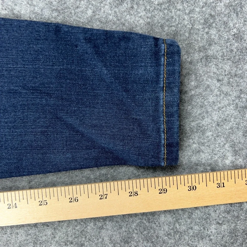 Judy Blue Jeans Womens 5‎ 27 Blue Skinny Dark Wash Stretch Faded Denim Pants USA
